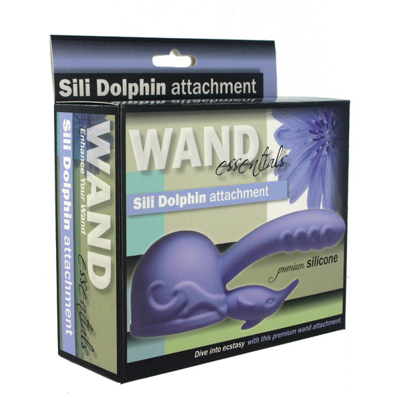 Dual Pleasure Silicone Dolphin Wand Attachment