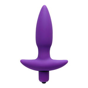 Aria Vibrating Silicone Anal Plug- Medium