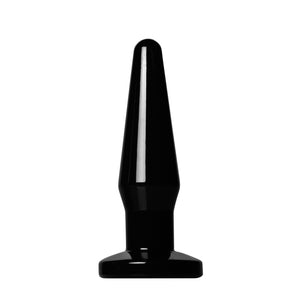 Black Anal Plug - Medium