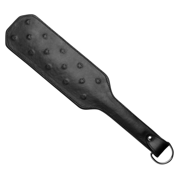 Spiked Leather Fraternity Paddle