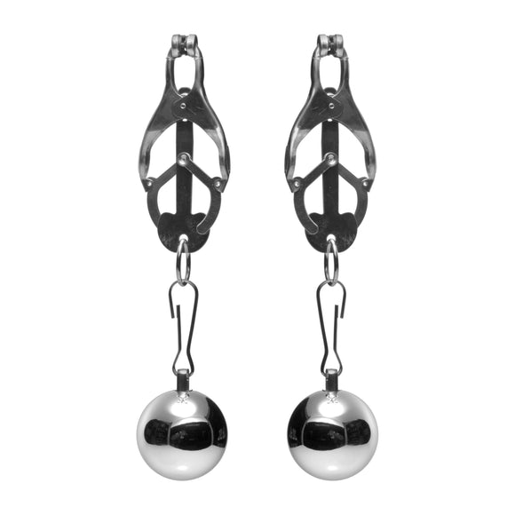 Deviant Monarch Weighted Nipple Clamps