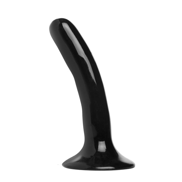 Slim Strap On Harness Dildo- Black