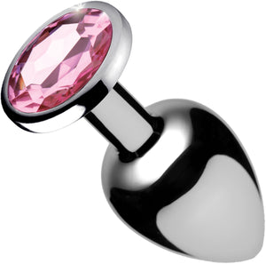 Pink Gem Anal Plug- Medium