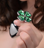 Lucky Clover Gem Anal Plug - Medium