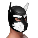 Spike Neoprene Puppy Hood - Blue