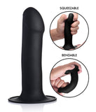 Squeezable Phallic Dildo - Beige