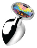 Rainbow Prism Gem Anal Plug - Small