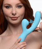 8X Silicone Suction Rabbit - Teal